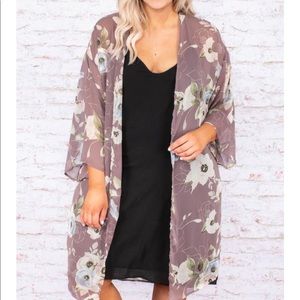 Floral kimono